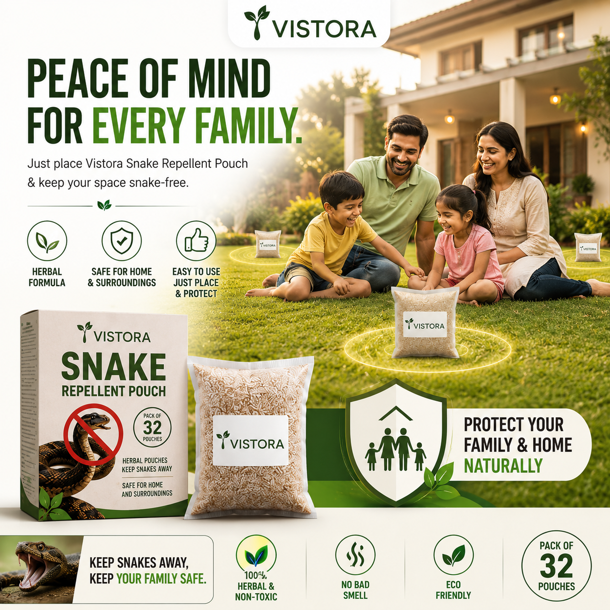 🥰HOT SALE 49% OFF🥰 🐍 Snake Repellent Pouches 🐍 (PACK OF 32)