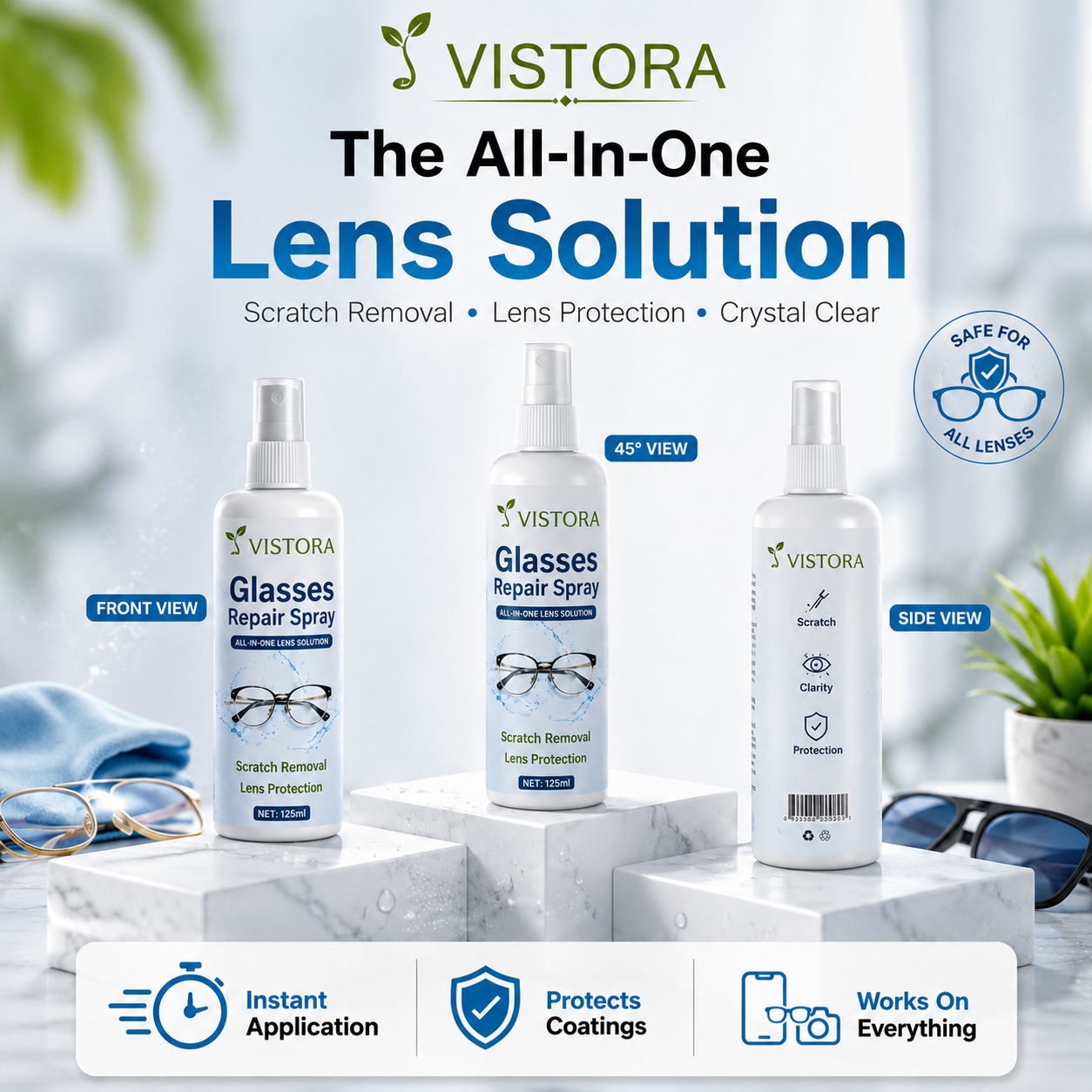 🔥HOT SALE 50% OFF😎Professional Lens Scratch Repair Spray 🔥Buy 1 Get 1 Free🔥
