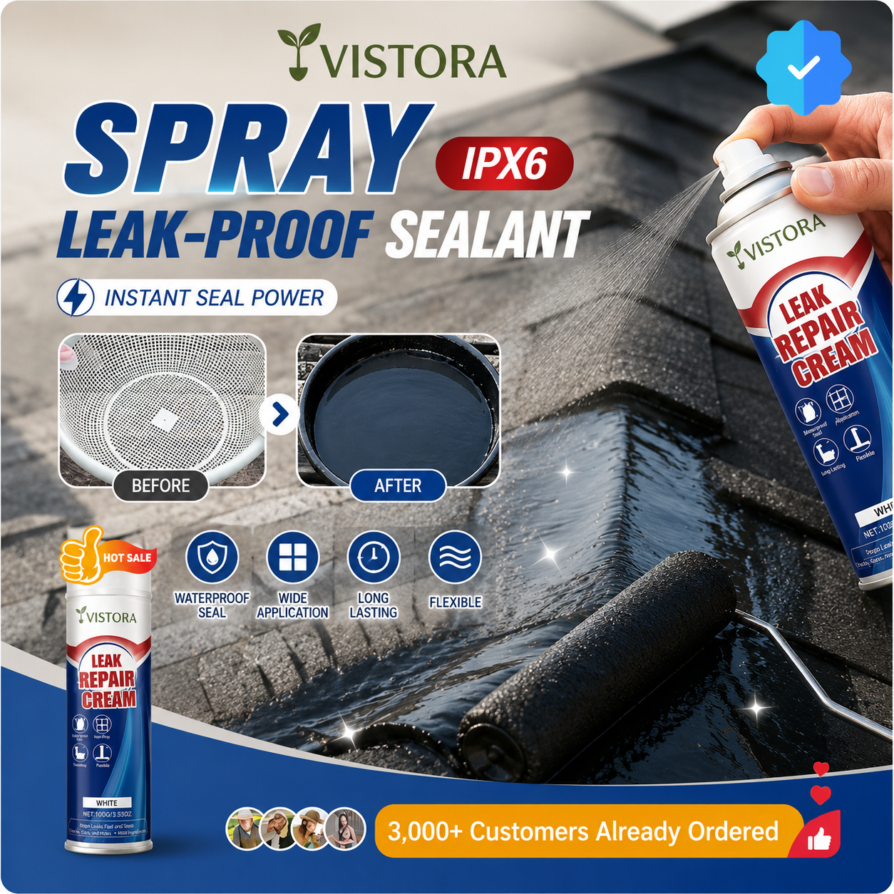 ⏰Limited Sale 49% OFF 🌿💧Heavy-Duty Leak Repair Waterproof Sealant Spray 💧Buy 1 Get 1 free💧