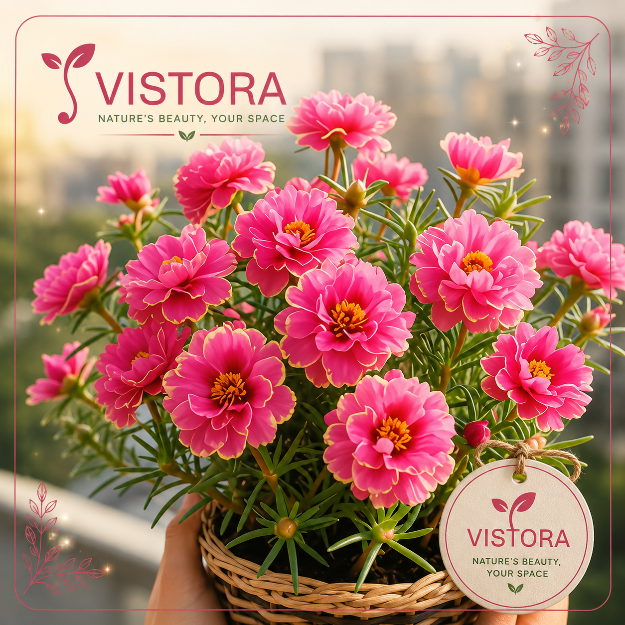 🌹【7 days germination】Last Day Up to 50% OFF💐Muti-Color Golden Lace Portulaca🌸 Buy 1 Get 1 Free 🌸