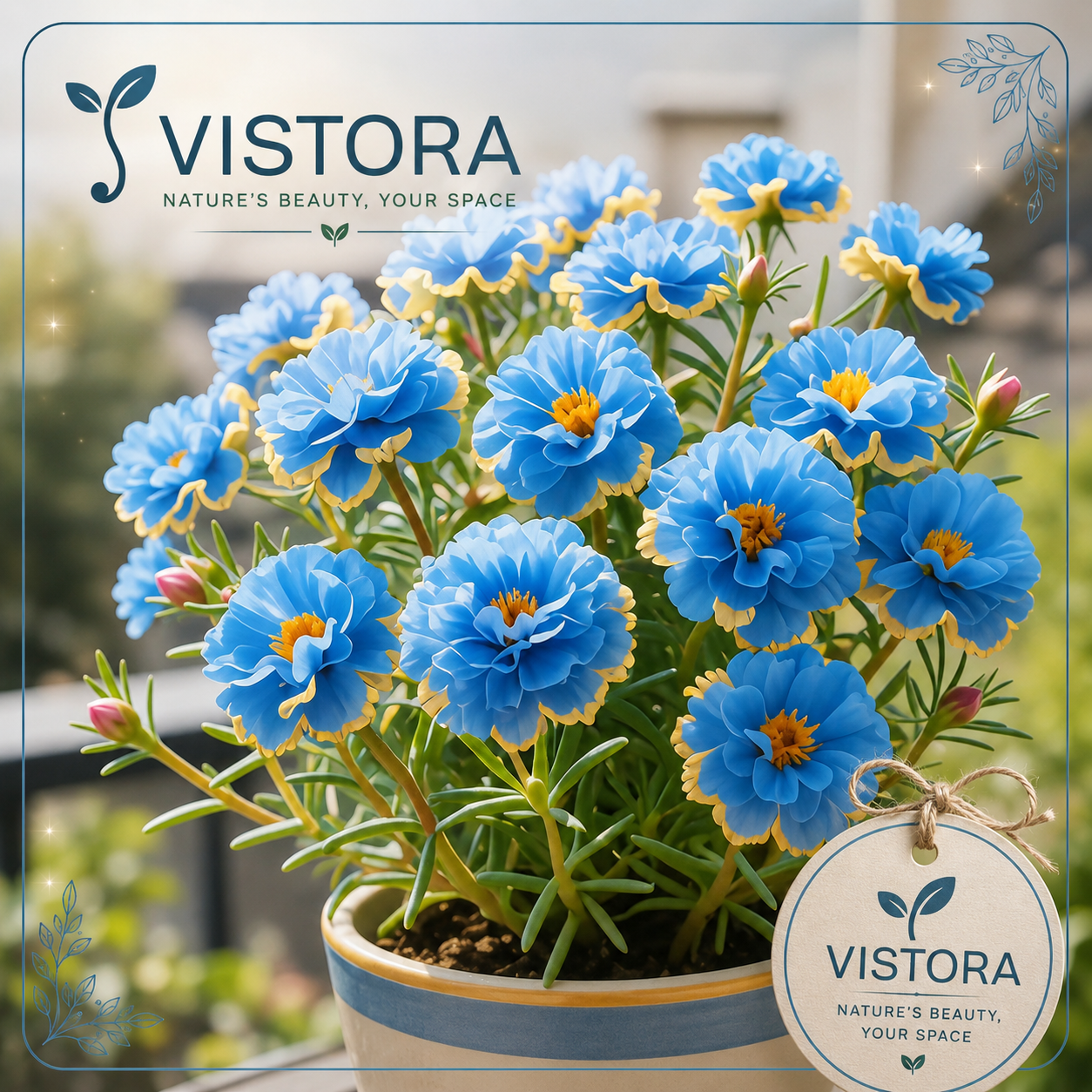 🌹【7 days germination】Last Day Up to 50% OFF💐Muti-Color Golden Lace Portulaca🌸 Buy 1 Get 1 Free 🌸