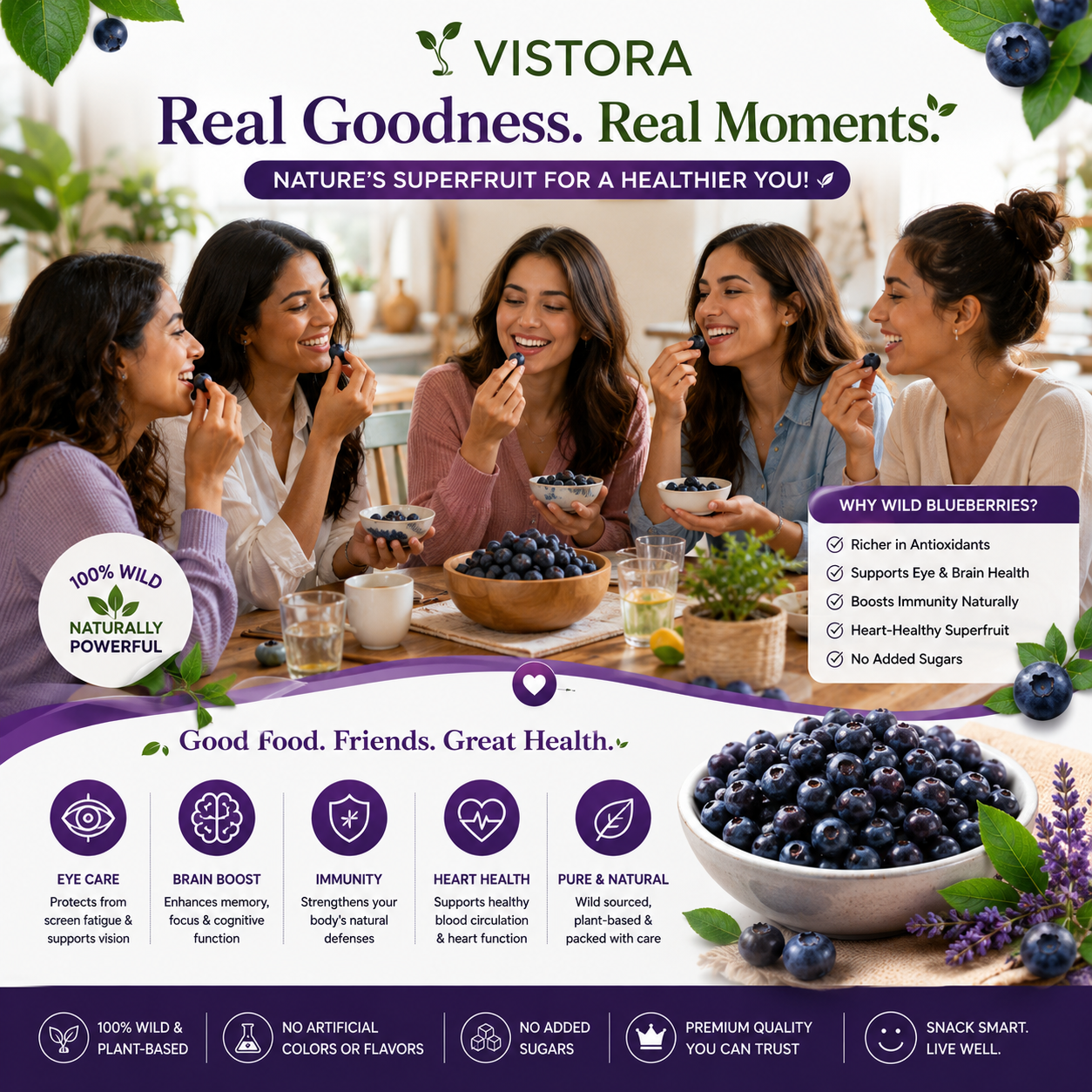 🔥Buy 1 Get 1 Free🔥[Anti-Cancer and Heart Protection] Changbai Mountain Dried Blueberries Seeds – With Plant Growth Supplement Free