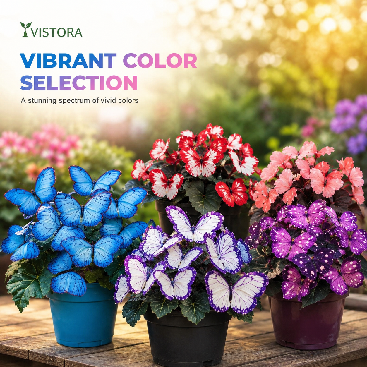 🦋 Whimsical Butterfly Shaped Flower Bulbs ✨ | 🌸 Buy 6 Get 6 Free Bulbs🌸