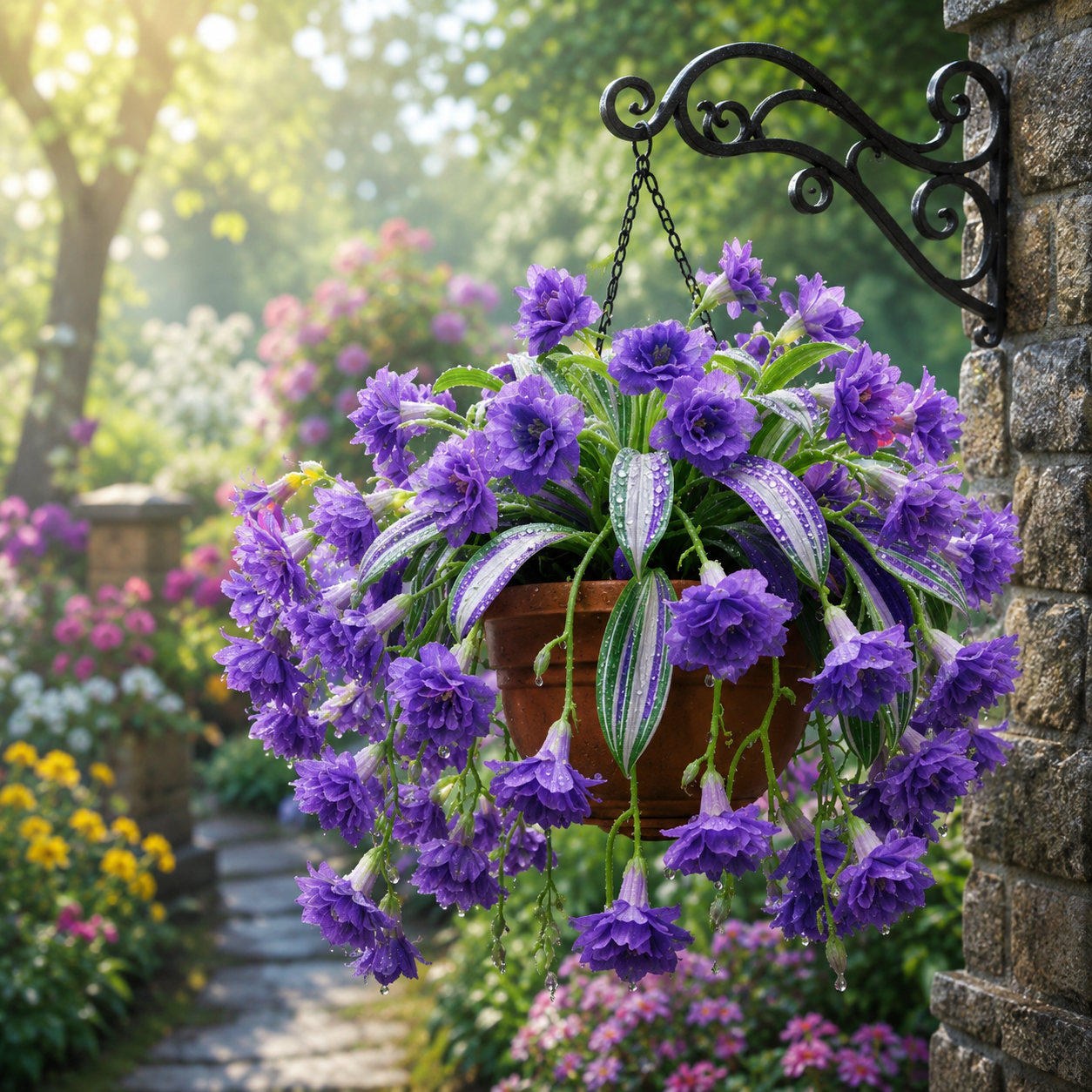 🌼 Fragrant Golden Baby Giant Spider Plant Bulbs 🌿🌸Buy 4 Get 4 Free Bulbs🌸