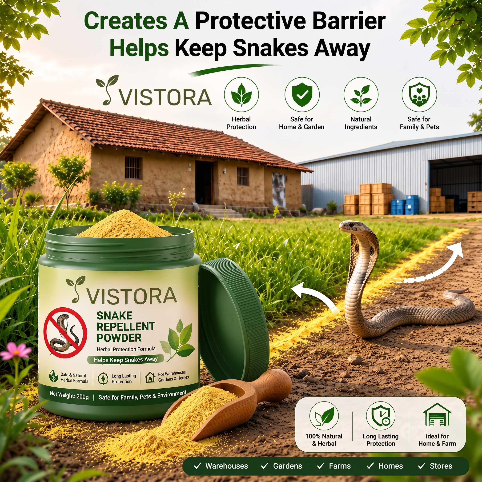 🥰HOT SALE 49% OFF🥰🐍Snake Repellent Powder🐍 Buy 1 Get 1 Free🐍