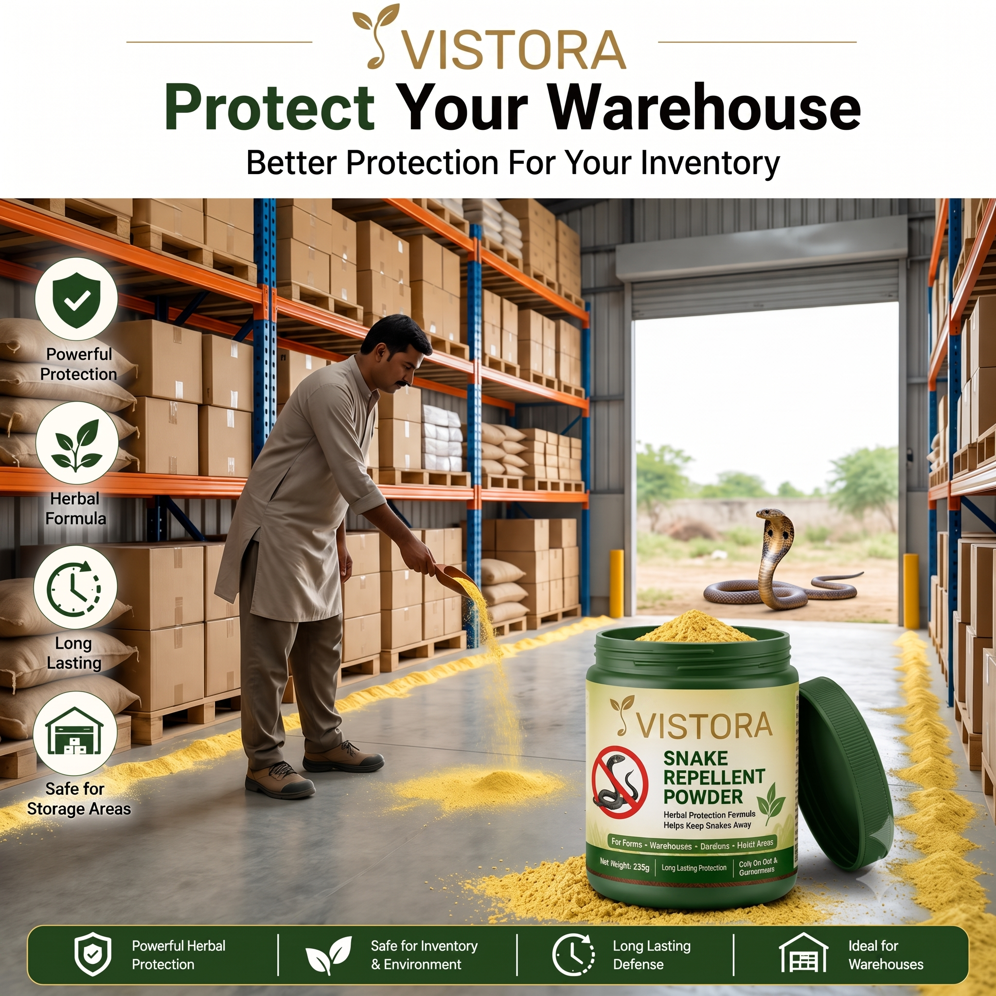 🥰HOT SALE 49% OFF🥰🐍Snake Repellent Powder🐍 Buy 1 Get 1 Free🐍