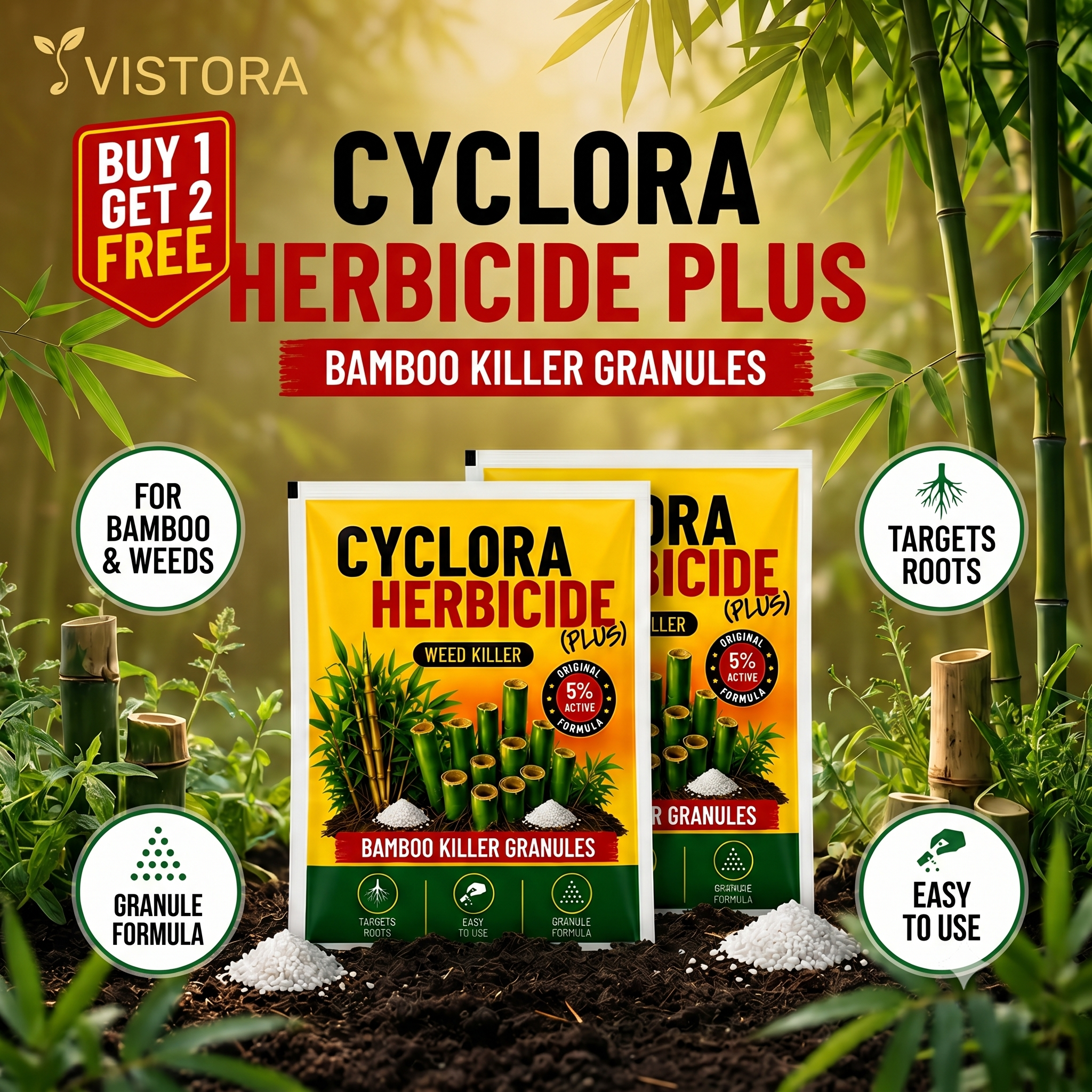 Cyclora Herbicide Granules | 🔥BUY 1 GET 2 FREE🔥