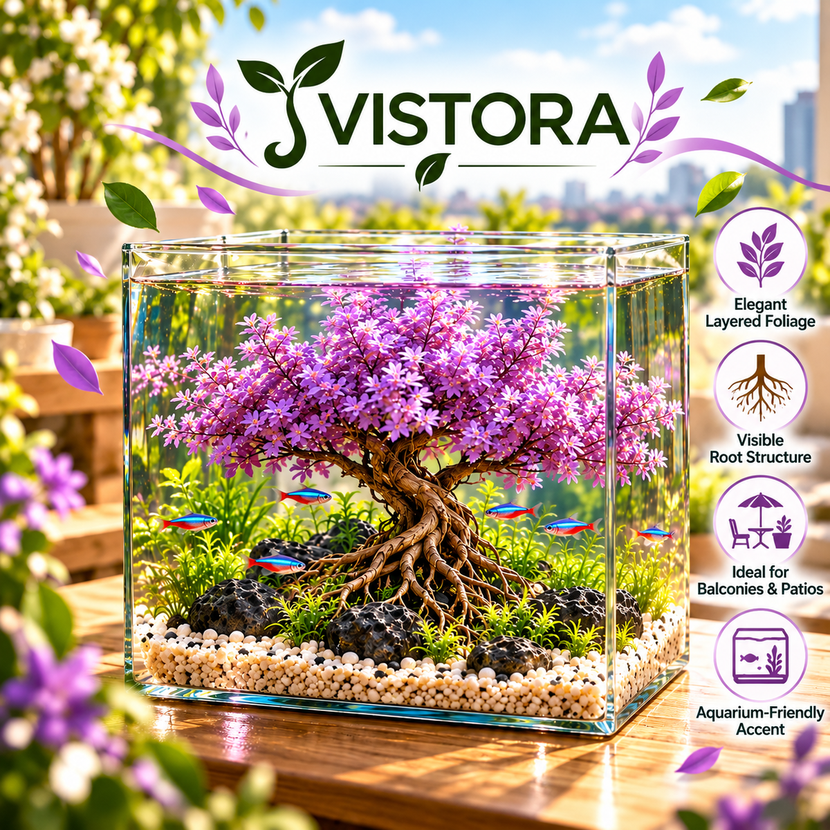 🔥 Crimson Sakura Aquatic Tree Bulbs – Grow a Fiery Underwater Mini Forest✨ Buy 4 Get 4 Free Bulbs ✨