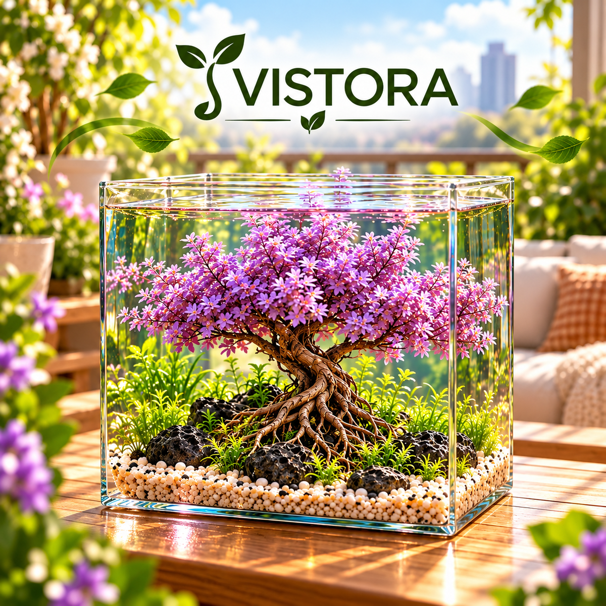 🔥 Crimson Sakura Aquatic Tree Bulbs – Grow a Fiery Underwater Mini Forest✨ Buy 4 Get 4 Free Bulbs ✨