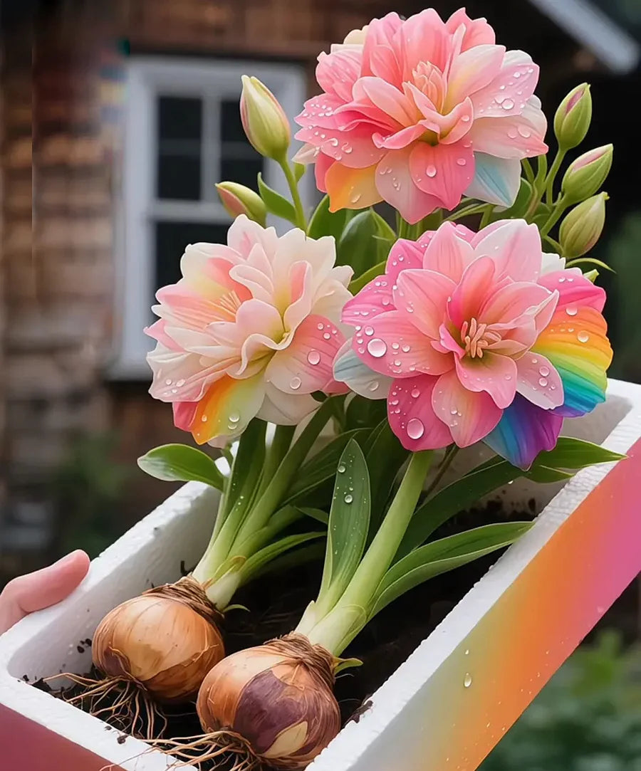 🌺 Amaryllis Bulbs– Dramatic Blooms, Effortless Grace! 🌿✨🔥Buy 1 Get 1 Free🔥